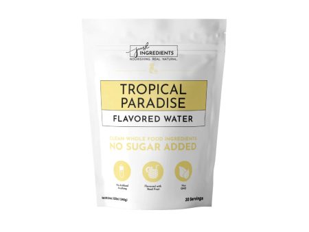 WATER FLAVORED 240 G JUST.INGREDIENTS TROPICAL PARADISE Online Hot Sale