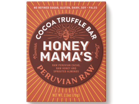 BAR 70G HONEY MAMA PERUVIAN RAW Cheap