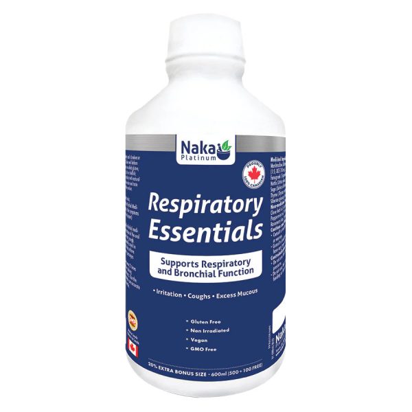 RESPIRATORY ESSENTIALS 600ML NAKA Cheap