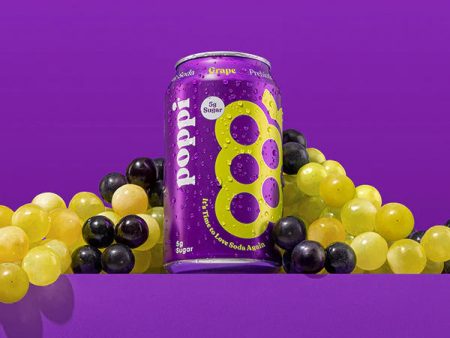 POPPI 355ML GRAPE SODA on Sale