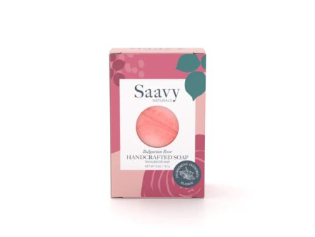 SOAP SAAVY 141G BULGARIAN ROSE Cheap