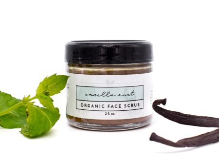 FACE SCRUB 59G VANILLA MINT ORGANIC Discount