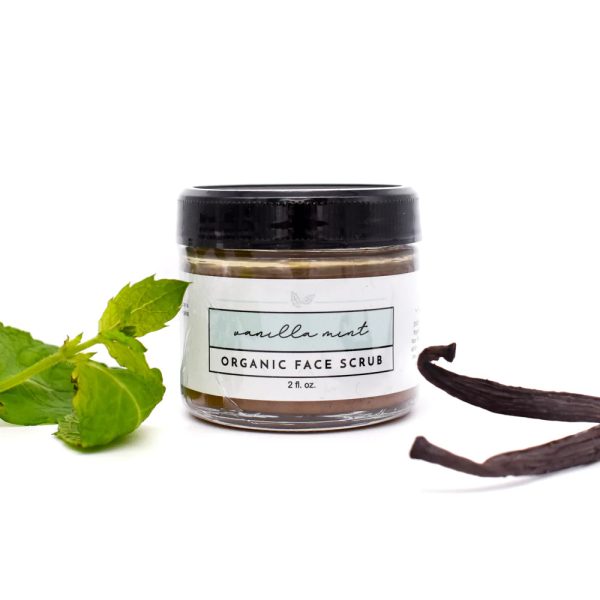 FACE SCRUB 59G VANILLA MINT ORGANIC Discount