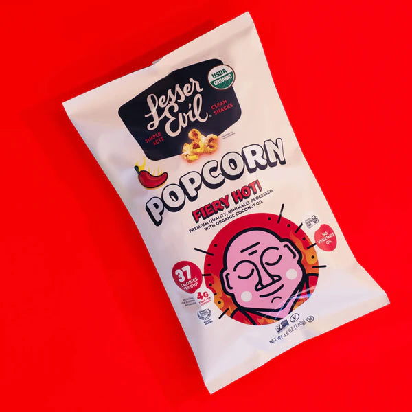 POPCORN 130G FIERY HOT LESSERS Fashion