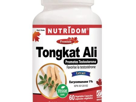 TONGKAT ALI 60VCAP NUTRIDOM For Cheap