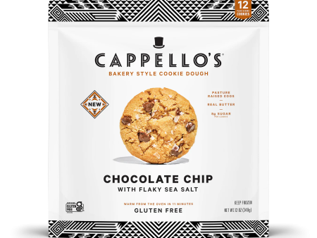 COOKIE DOUGH 12OZ CHOCO CHIP SALT CAPPELLO Online Hot Sale