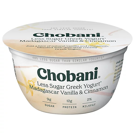 YOGURT 150G GREEK LESS SUGAR VANILLA CINNAMON Sale