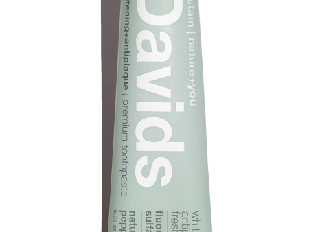 TOOTHPASTE 140G DAVIDS PEPPERMINT Discount