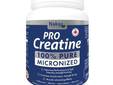 CREATINE 400G PRO NAKA For Cheap