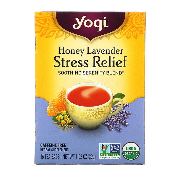 TEA YOGI 16BAG STRESS RELIEF Hot on Sale