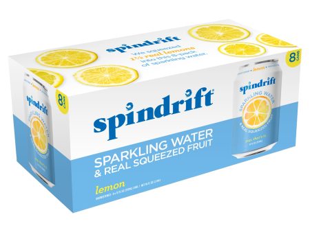 SPINDRIFT 355ML *8 LEMON on Sale