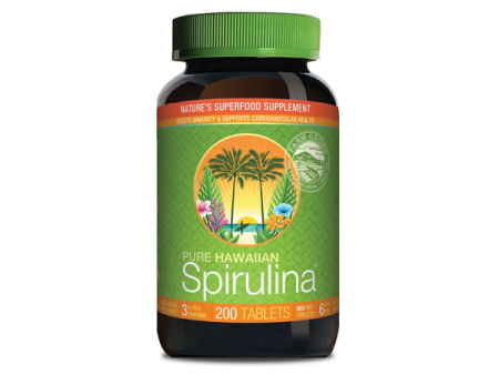 SPIRULINA 200TAB HAWAIIAN SU Fashion