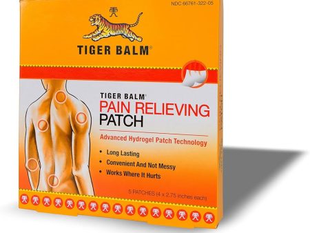 TIGER BALM PATCH 5X3.14 INCH Online now