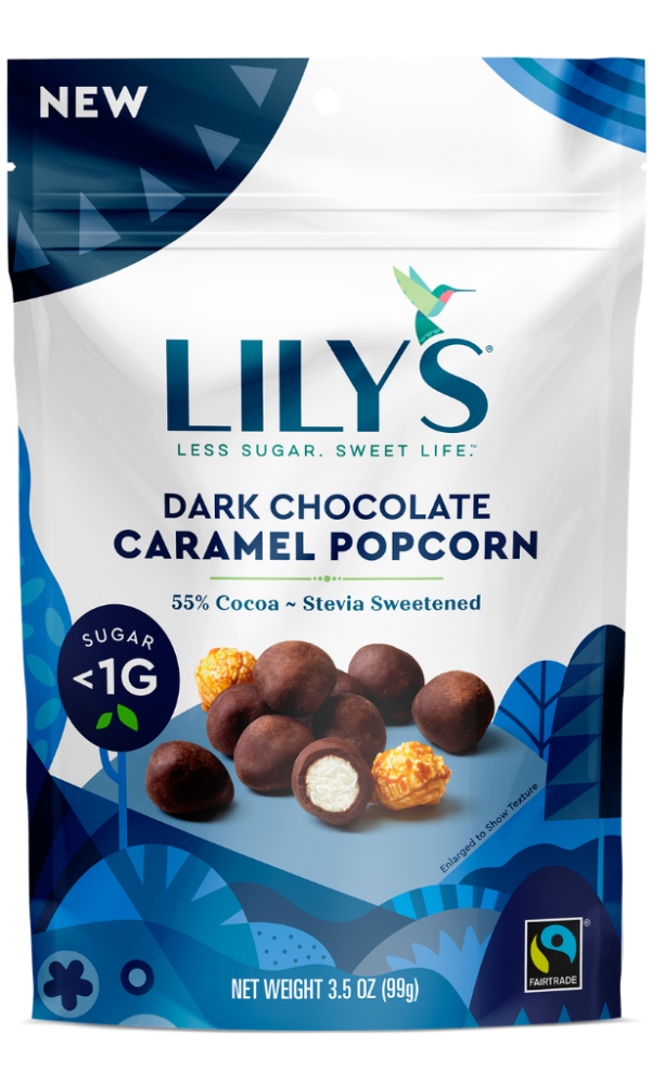 POPCORN 99G DARK CHOCOLATE LILY Cheap