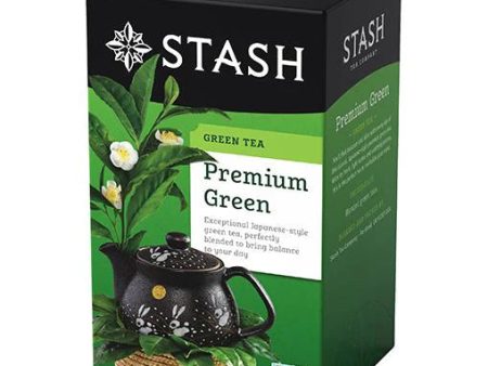 TEA STASH ORG.16B GREEN PREMIUM Fashion