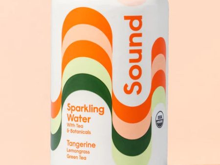 SODA 355ML SOUND TANGERINE WITH LEMONGRASS AND GREEN TEA Hot on Sale