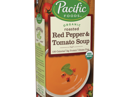 SOUP 946ML RED PEPPER TOMATO PACIFIC Cheap