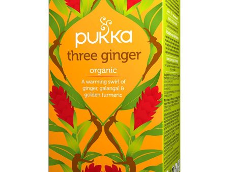 TEA PUKKA 20SAC TROIS GINGER Hot on Sale