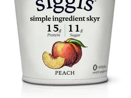 YOGURT 150G SIGGI S VEGAN PEACH For Discount