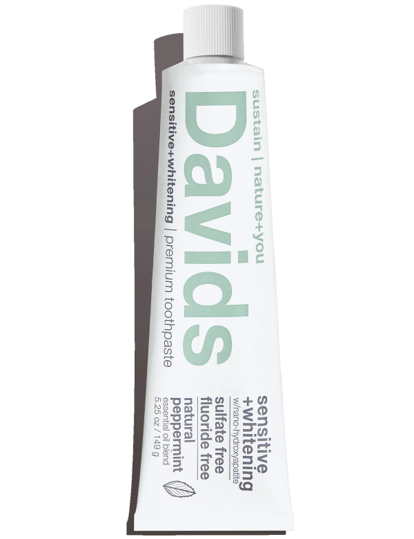 TOOTHPASTE 50G DAVIDS TRAVEL SIZE WHITENING Fashion