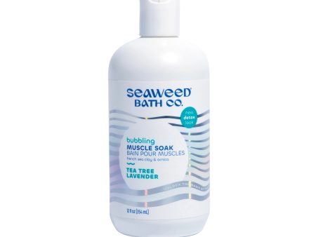 MUSCLE SOAK 354Ml TEA TREE LAVENDER SEAWEED BATH Online