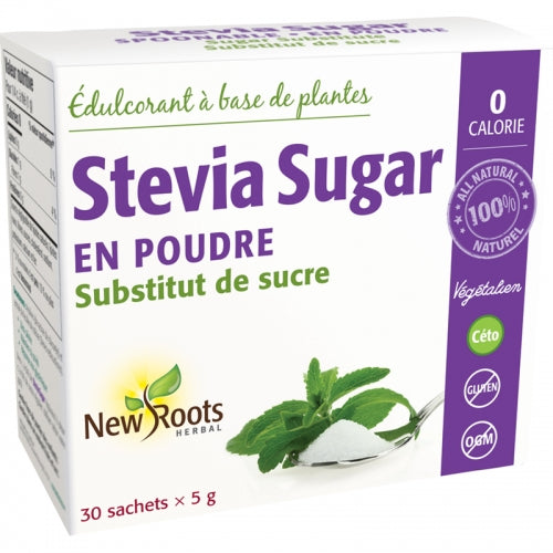 STEVIA SUGAR 5G POUDRE NEWROOTS Cheap