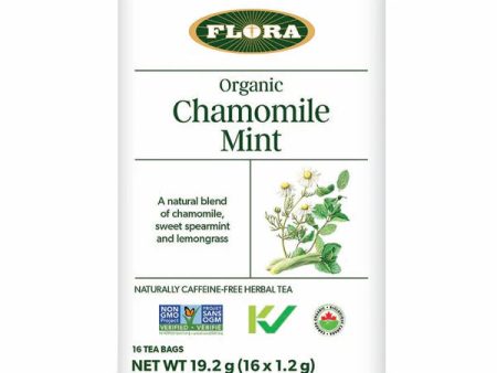 CHAMOMILLE MENTHE BIO 16SAC FLORA For Cheap