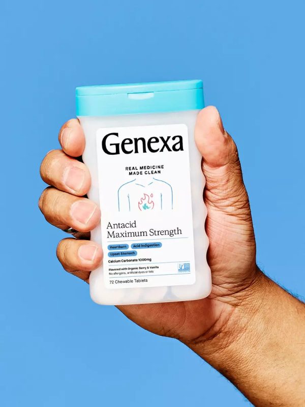 ANTACID 72 CHEWABLE TABS GENEXA Fashion