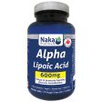 LIPOIC ACID 600MG 75VCAP NAKA on Sale