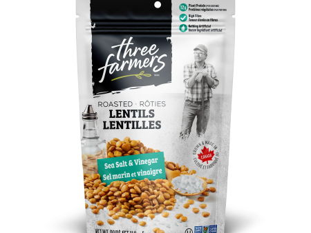 LENTIL ROTI 140G SALT VINEGAR 3FARMERS Fashion