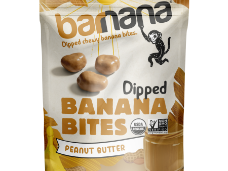 BANANA BITES 100G PEANUT BUTTER Fashion