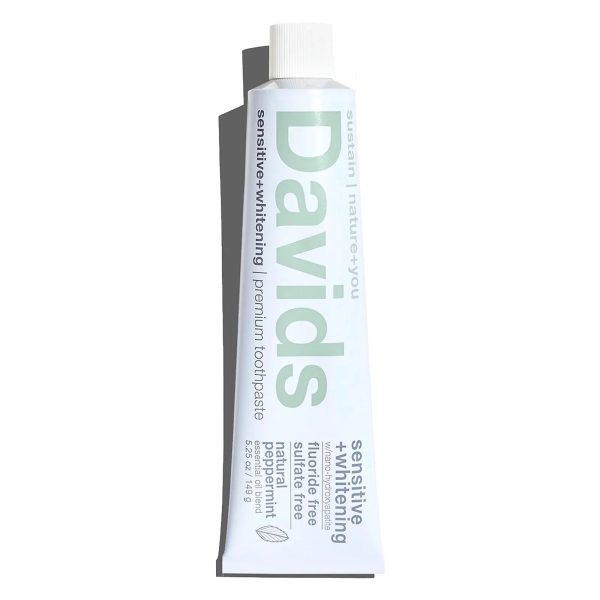 TOOTHPASTE 140G DAVIDS SENSITIVE + WHITENING Online Hot Sale