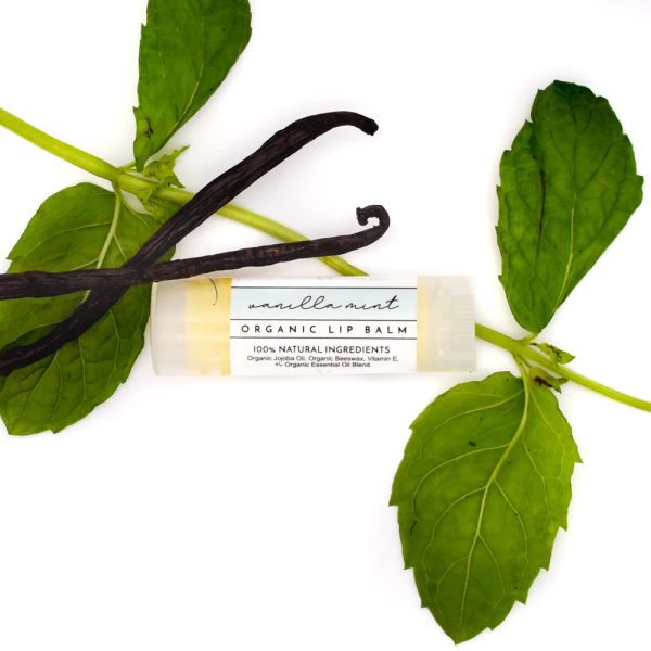 LIP BALM VANILLA MINT ORGANIC Online now