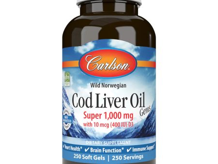 SUPER COD LIVER OIL 250GEL +A+D Fashion