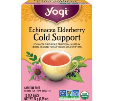 TEA YOGI ECHINACEA ELDERBERRY 16 BAG Sale