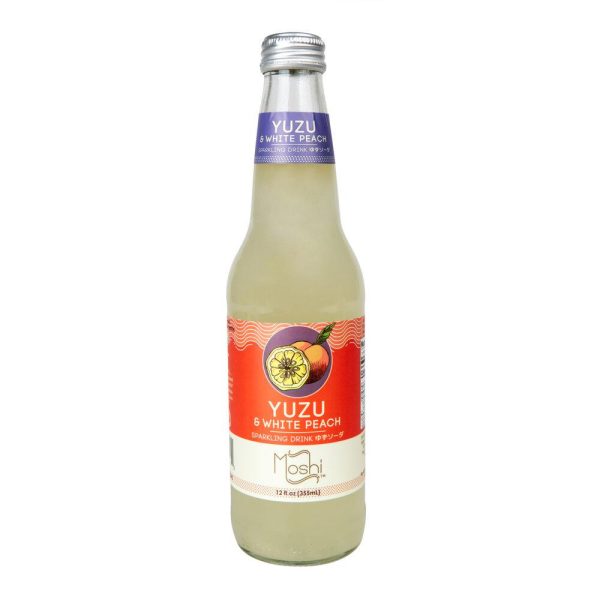 SPARKLING 355ML YUZU & WHITE PEACH MOSHI Online Sale