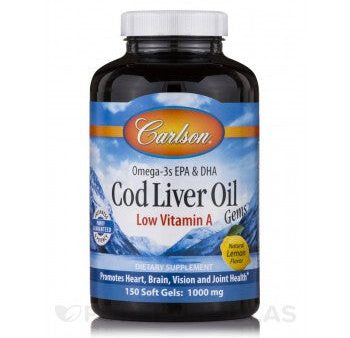 COD LIVER OIL 150CAP. LEMON For Cheap