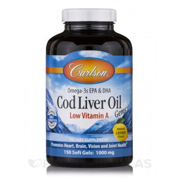 COD LIVER OIL 150CAP. LEMON For Cheap