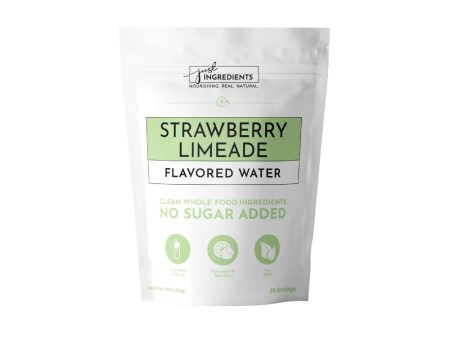 WATER FLAVORED 210G JUST.INGREDIENTS STRAWBERRY LIMEADE Fashion