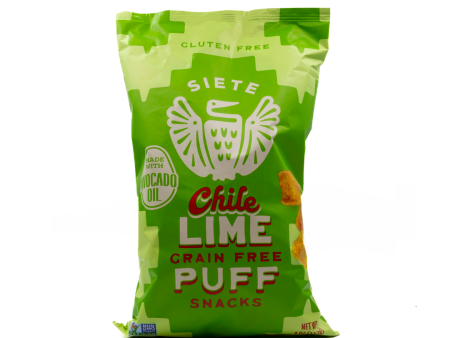 PUFFS 113G CHILI LIME SIETE Online now