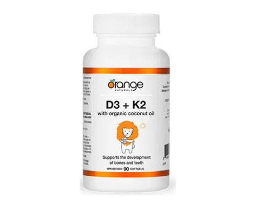 D3 + K2 90 SOFTGELS ORANGE NATURALS Discount