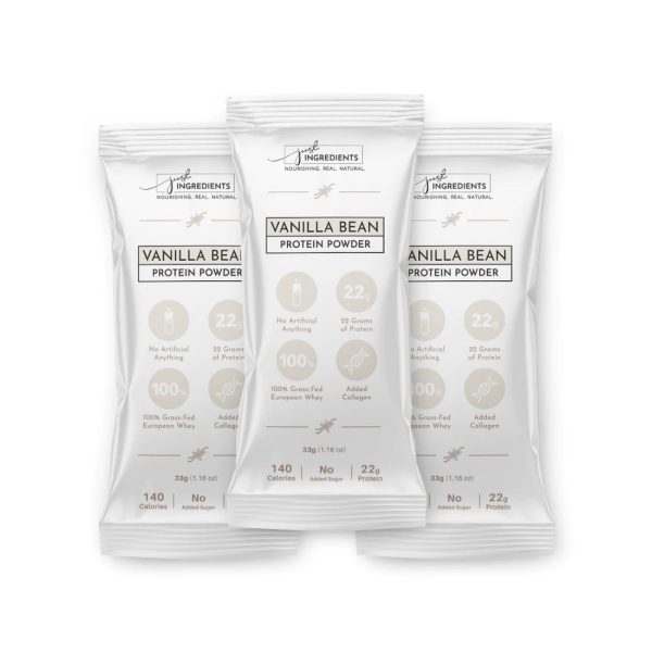 VANILLA PROTEIN 14 PACKETS * 22G JUST.INGREDIENTS For Cheap