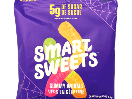 SMARTSWEETS 50G GUMMY WORMS For Sale