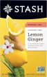 TEA STASH ORG.16B LEMON GINGER Online Sale