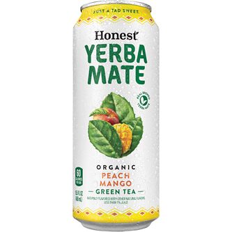 YERBA MATE 458ML PEACH MANGO HONEST For Cheap