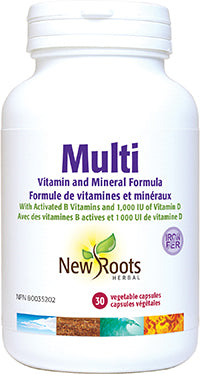 MULTI VIT.MINERAL 30VCAP NROOTS For Discount