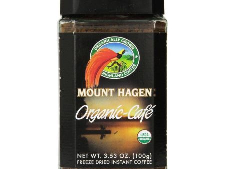 CAFE 100G ORG MOUNT HAGEN Hot on Sale