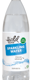 WATER 1LT SPARKLING FIELD DAY For Cheap