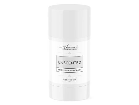 DEODORANT 3 OZ JUST UNSCENTED For Discount