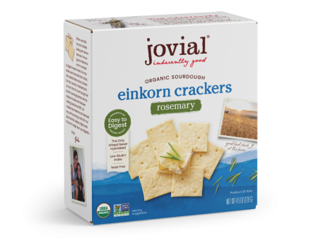 CRACKERS 128G EINKORN ROSEMARY Discount